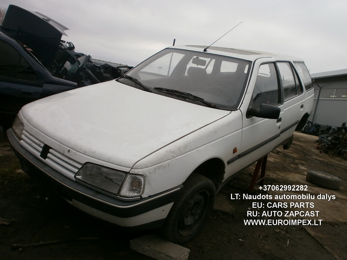 A1225 Peugeot 405 1995 1.9 Mechaninė Dyzelis